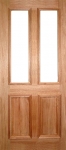 Derby External Hardwood Door 62mm middle stile (unglazed)